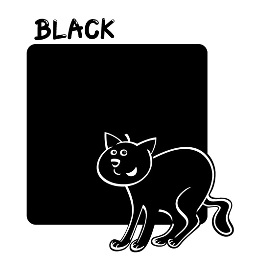 color negro black