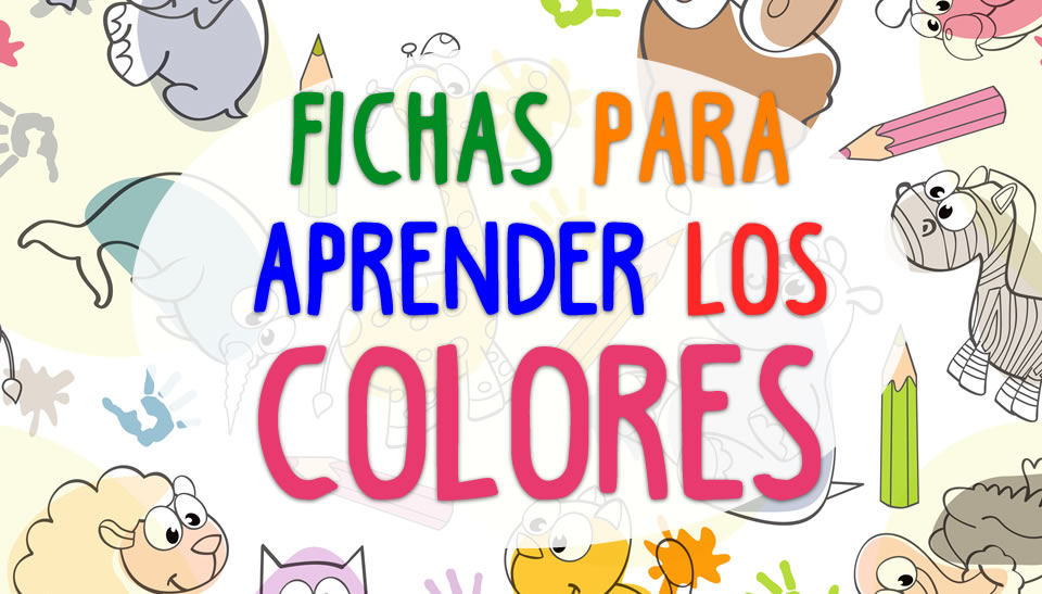 Colores En Inglés Y Español Ejercicios Para Niños