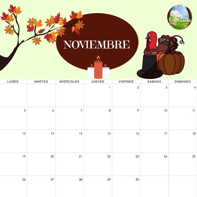 Álbumes 95+ Foto Calendario Del Mes De Noviembre 2015 Para Imprimir ...