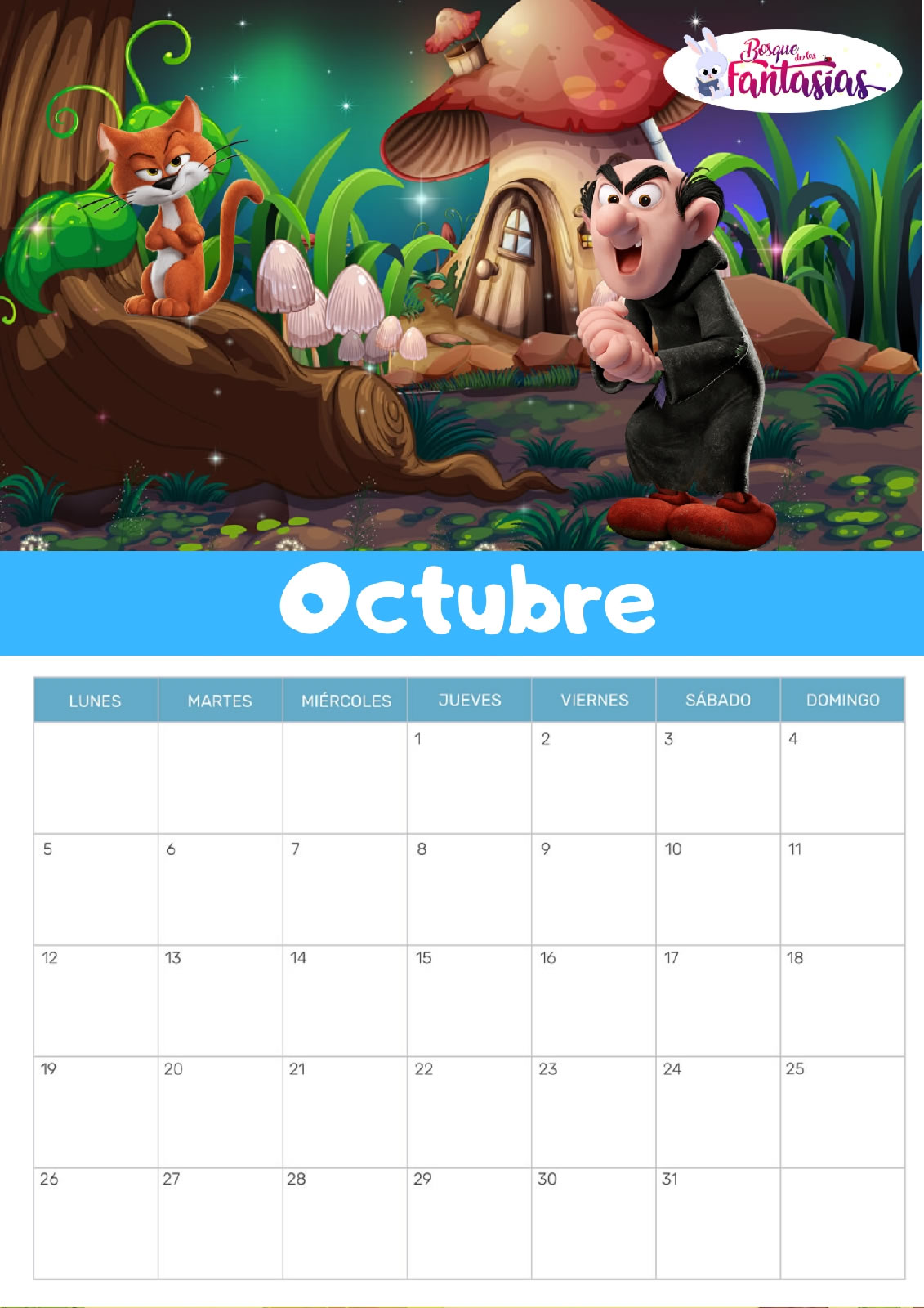 Brillante Impulso Tubo Calendario Para Imprimir Octubre 2020 Escéptico