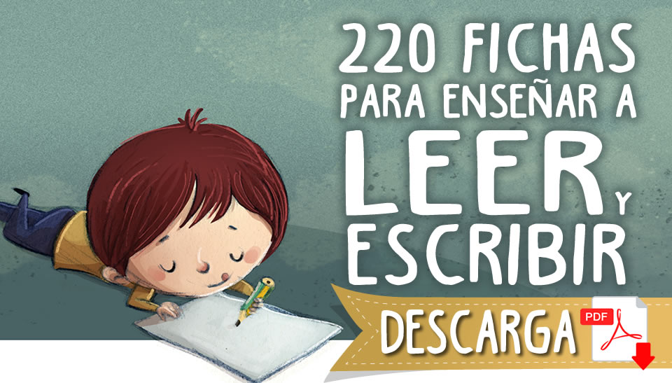 220 Fichas Para Ensenar A Leer Y Escribir En Pdf