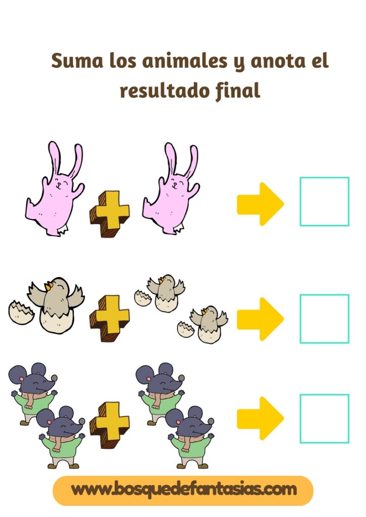 Cuadernillo de MATEMÁTICAS para infantil en formato PDF