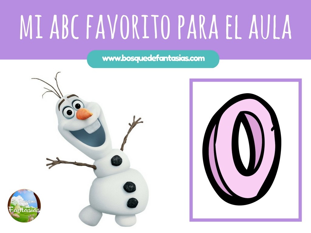 letra o