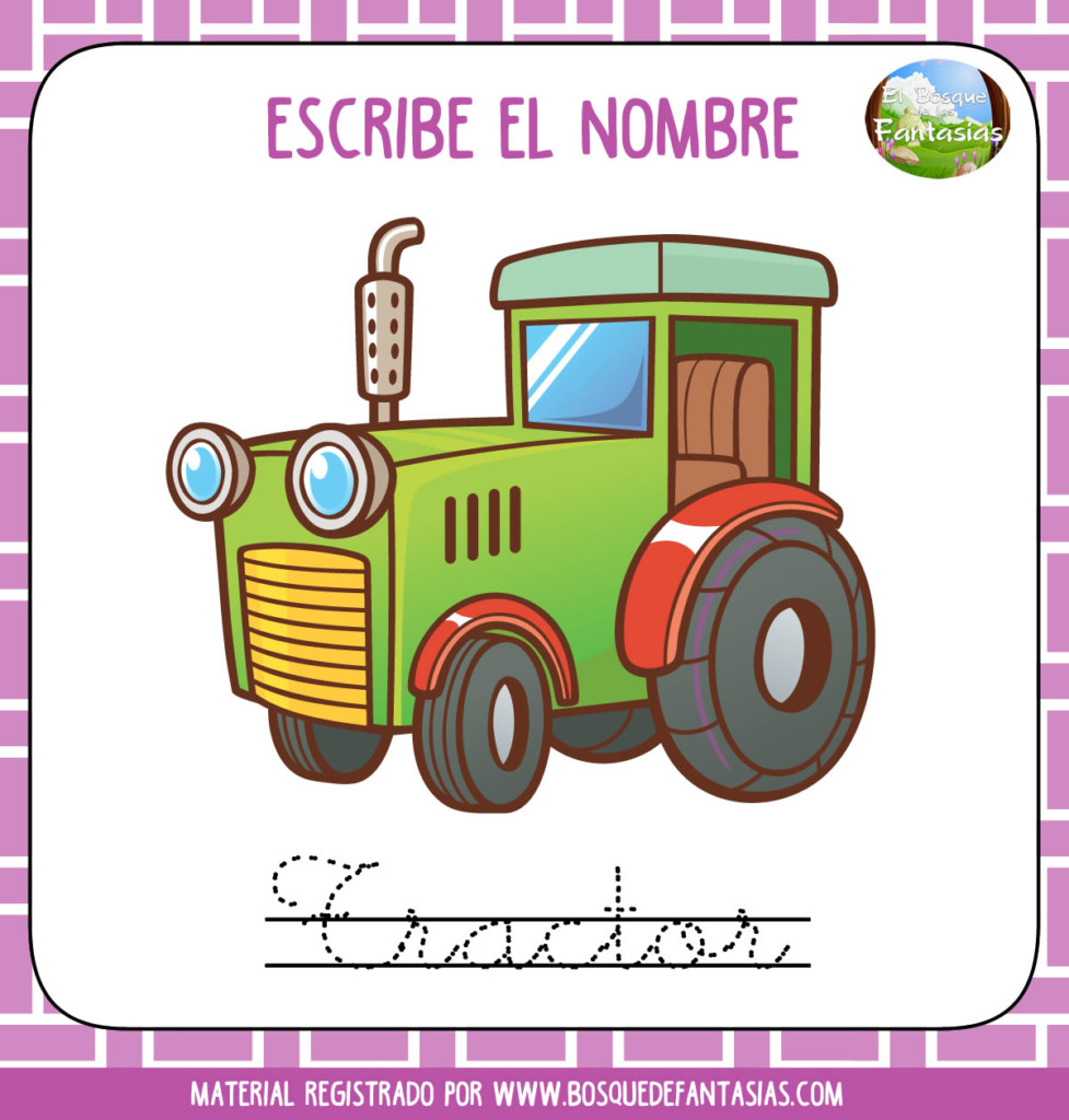 vocabulario medios de transporte hoja 11