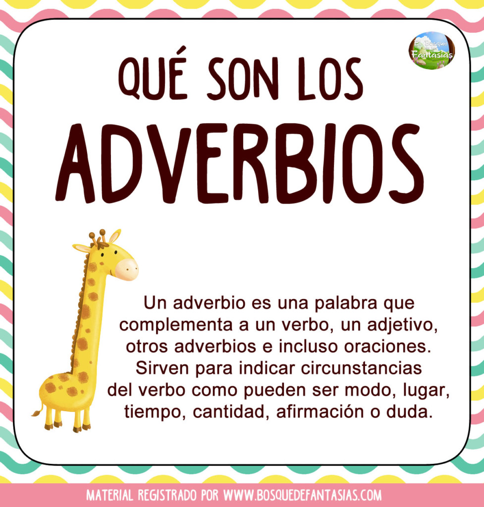 Fichas De Adverbios
