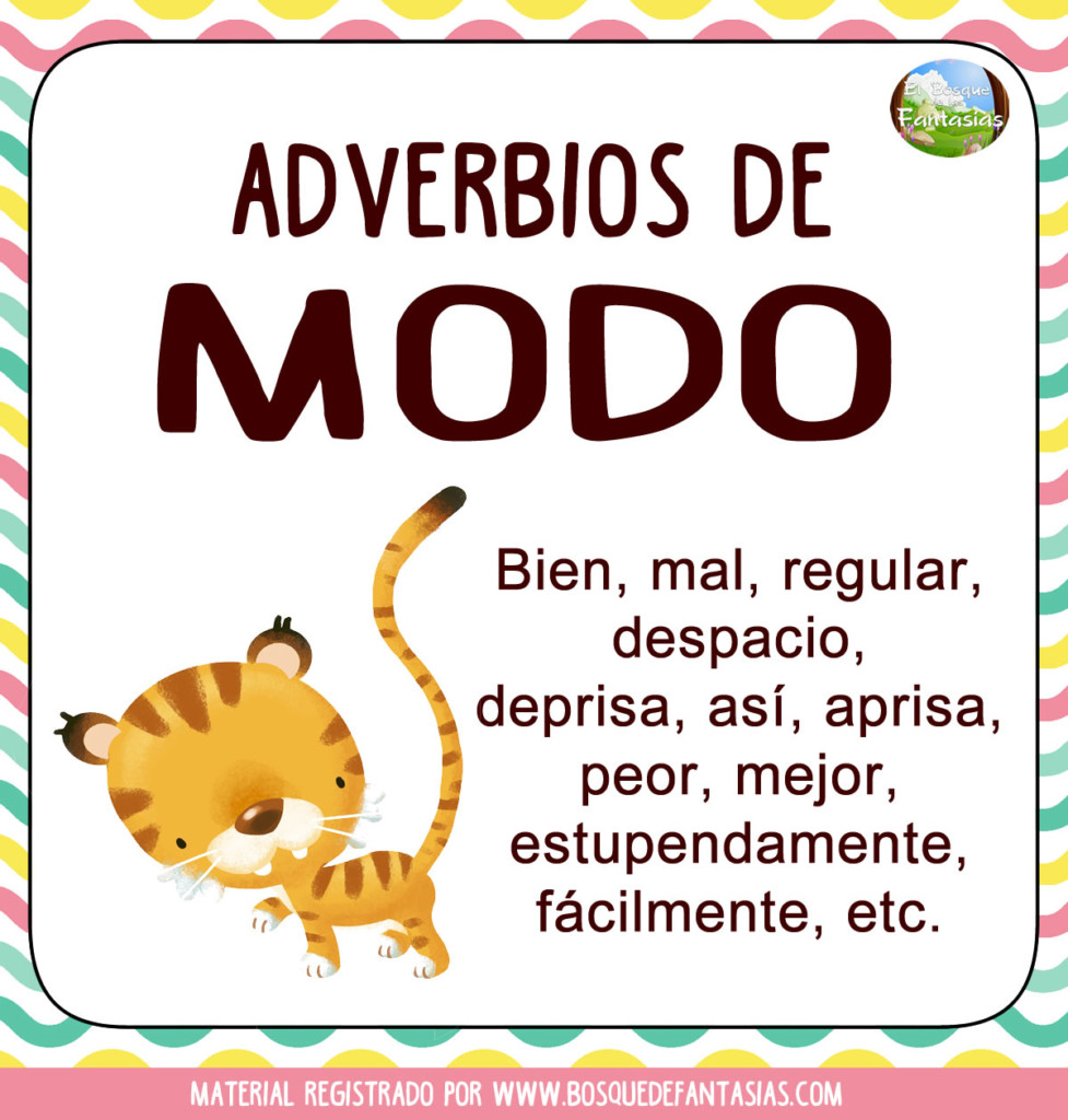 Fichas De Adverbios Qu Son Clasificaci N Y Tipos