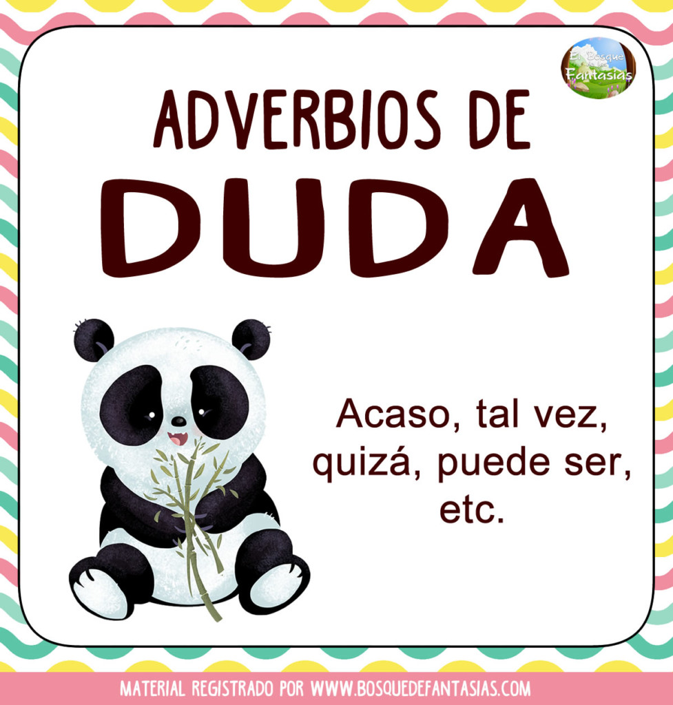 Fichas de ADVERBIOS: Qué son, clasificación y tipos
