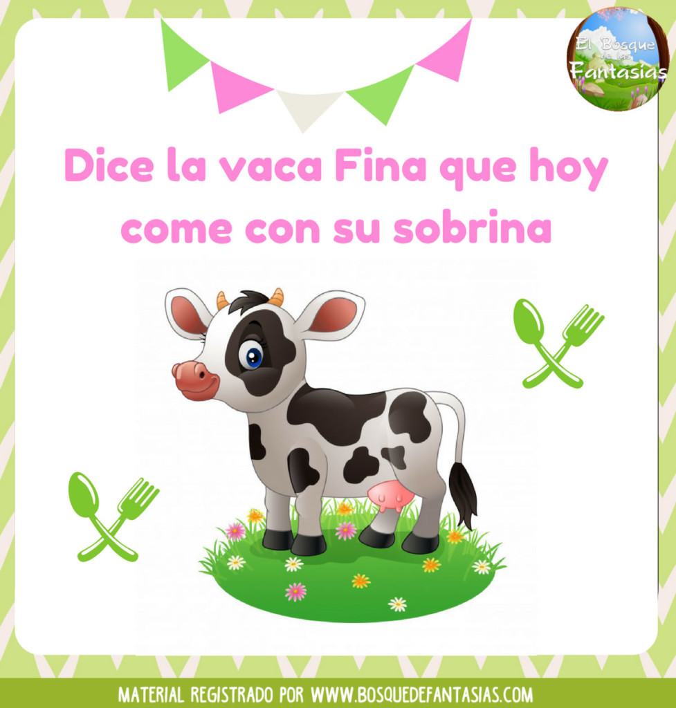 Fichas de RIMAS CORTAS para niños de infantil y primaria