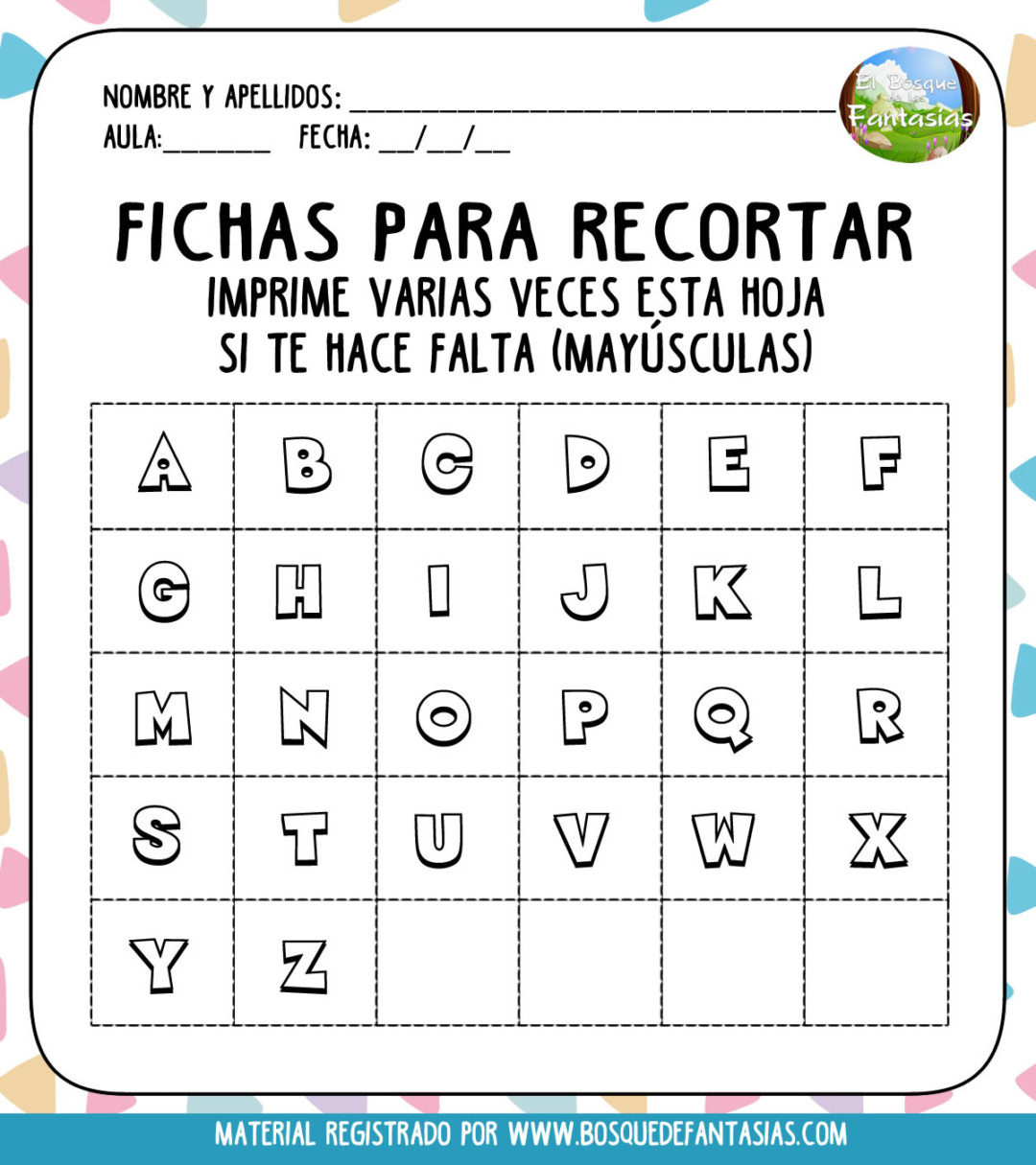practico mi nombre hoja 8 Juegos infantiles