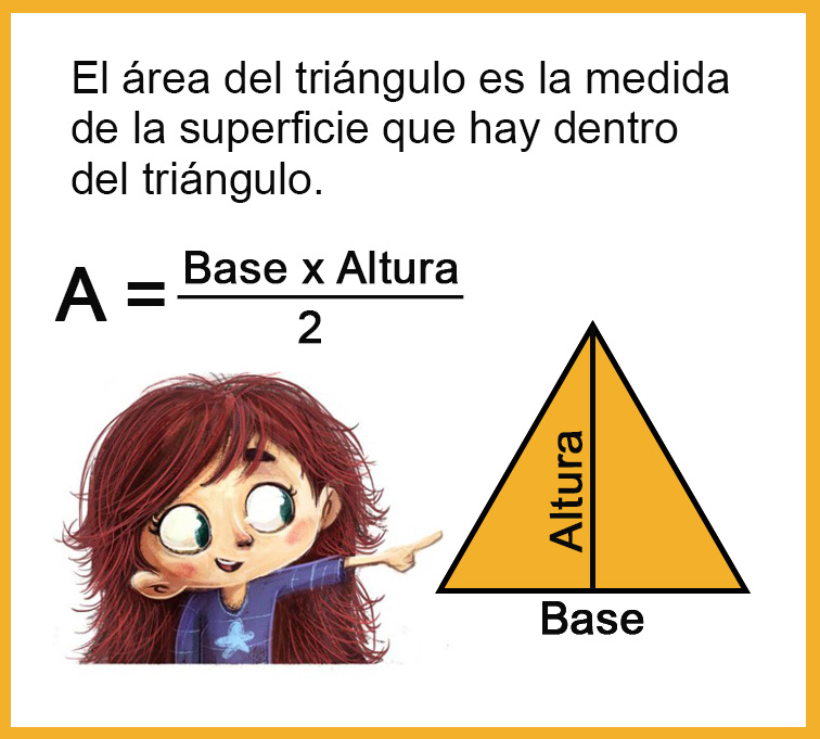 area de un triángulo