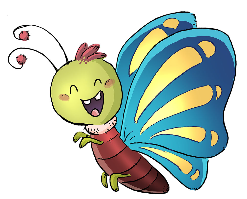 mariposa volando