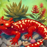 salamandra roja
