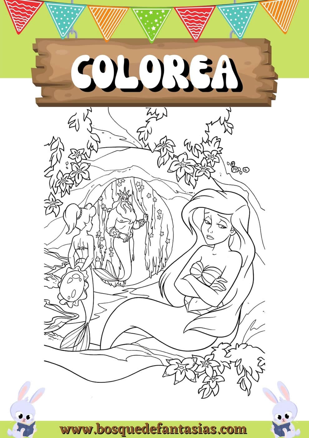 Dibujos mixtos para colorear para niños y adultos - Descargables
