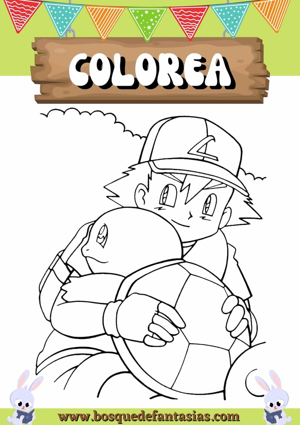 Dibujos de Pokemon para colorear en