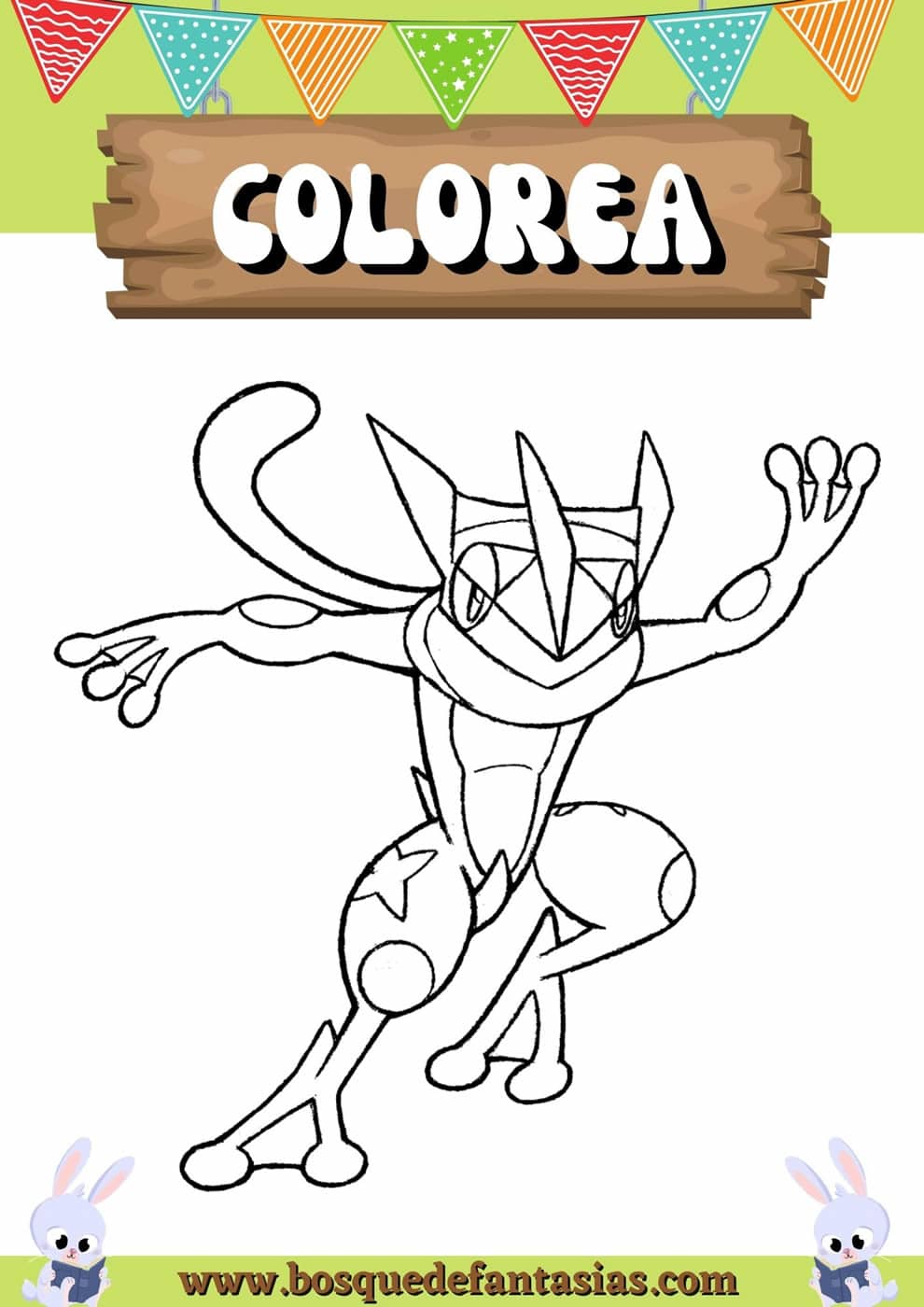 Dibujo de pokémon para colorear e imprimir - Dibujos y colores