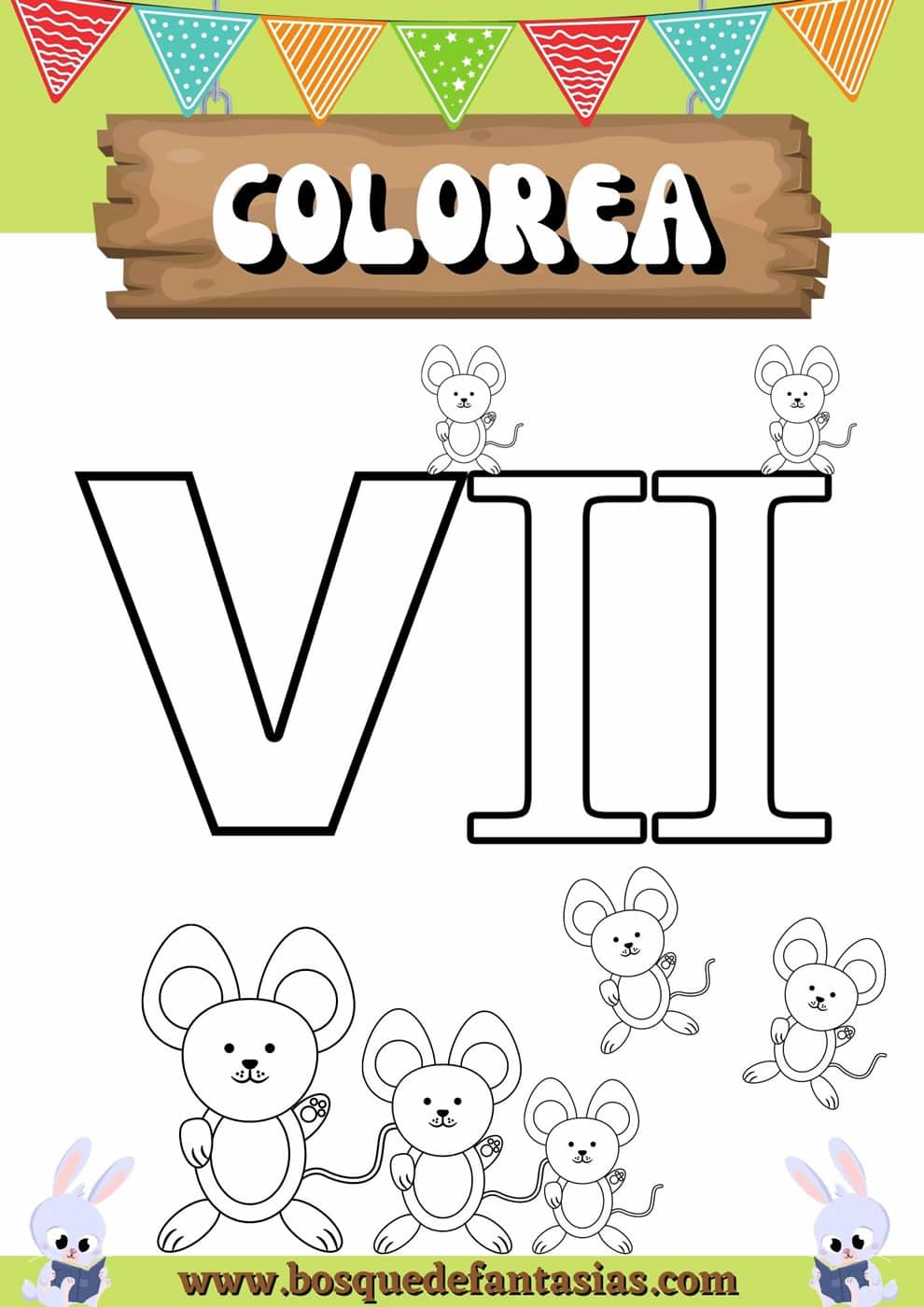 Desenhos de Números romanos para colorir, jogos de pintar e imprimir