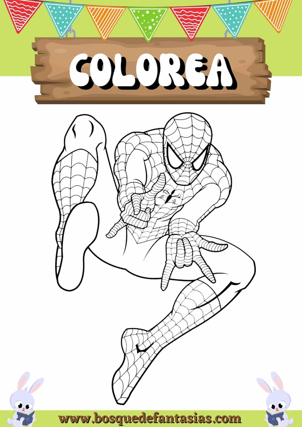 Cómo hacer Máscara Spider-Man para niños (con plantillas para imprimir) 