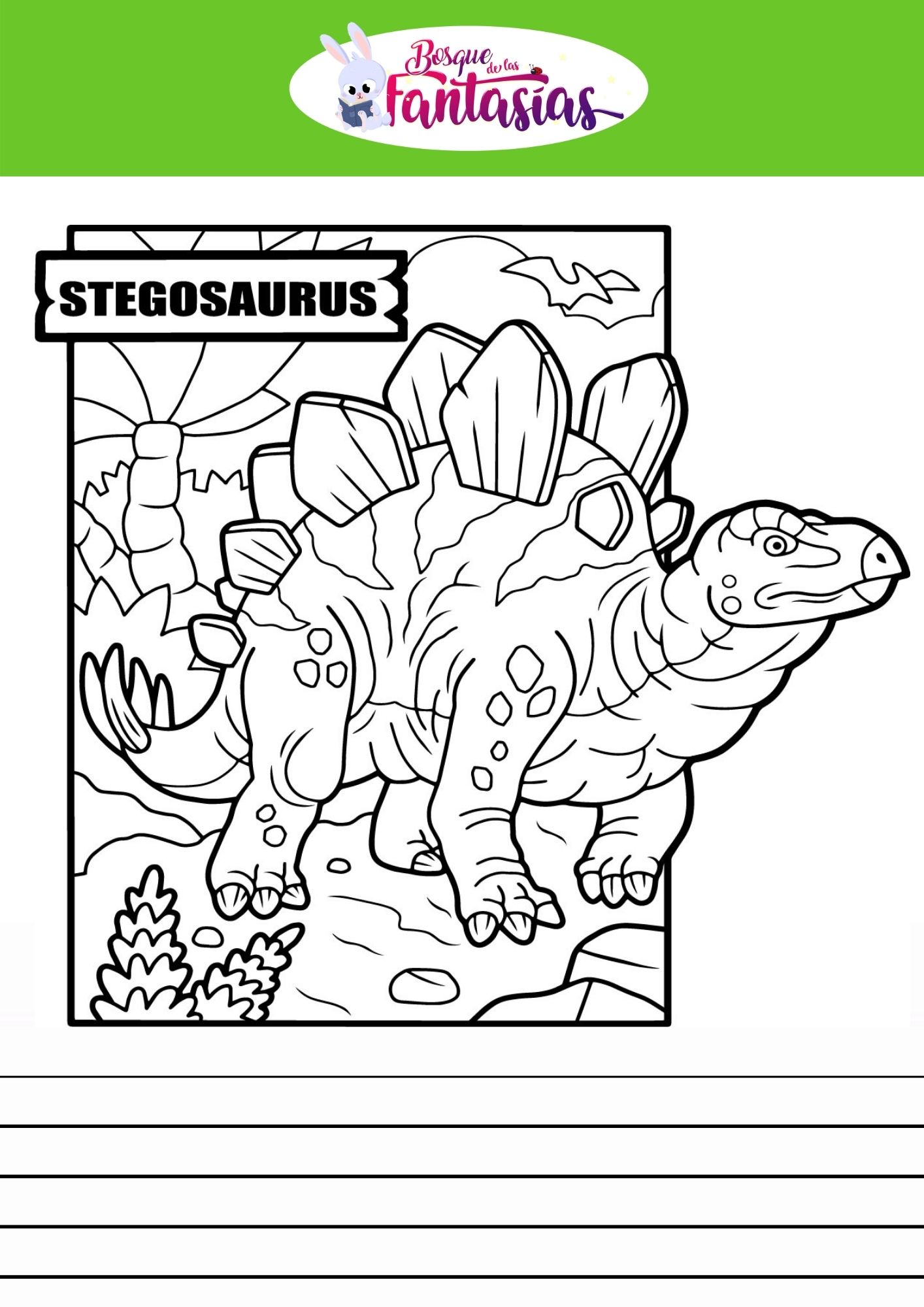 dibujos de dinosaurios para colorear - Juegos infantiles