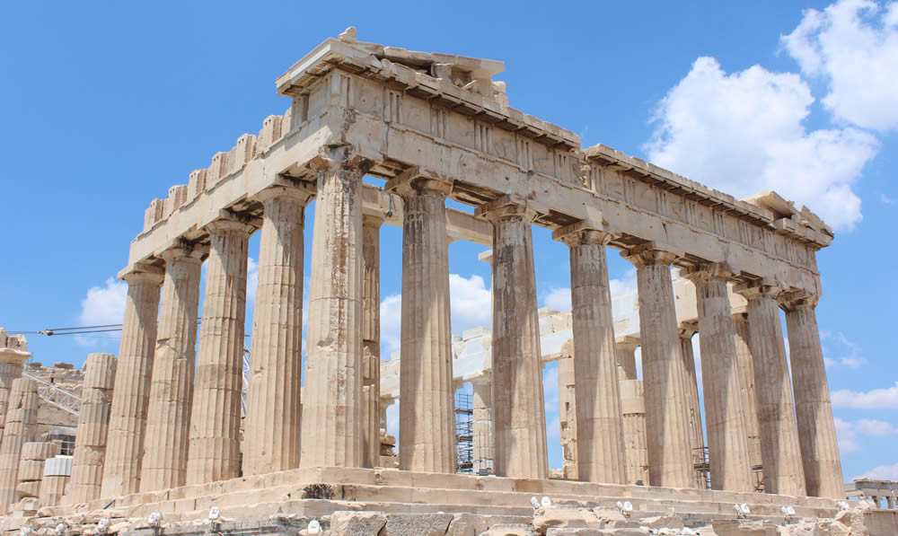 el Partenón de Atenas foto