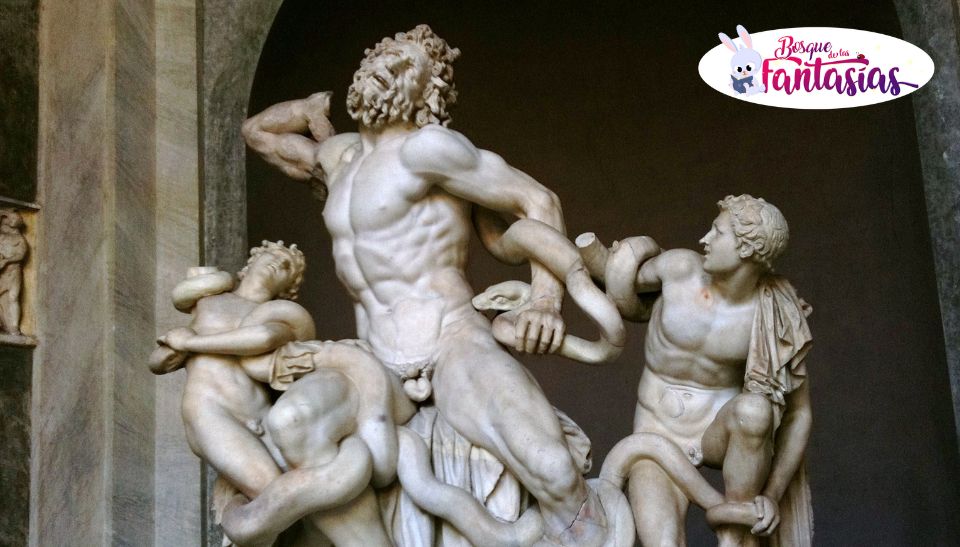 escultura arte el laocoonte y sus hijos
