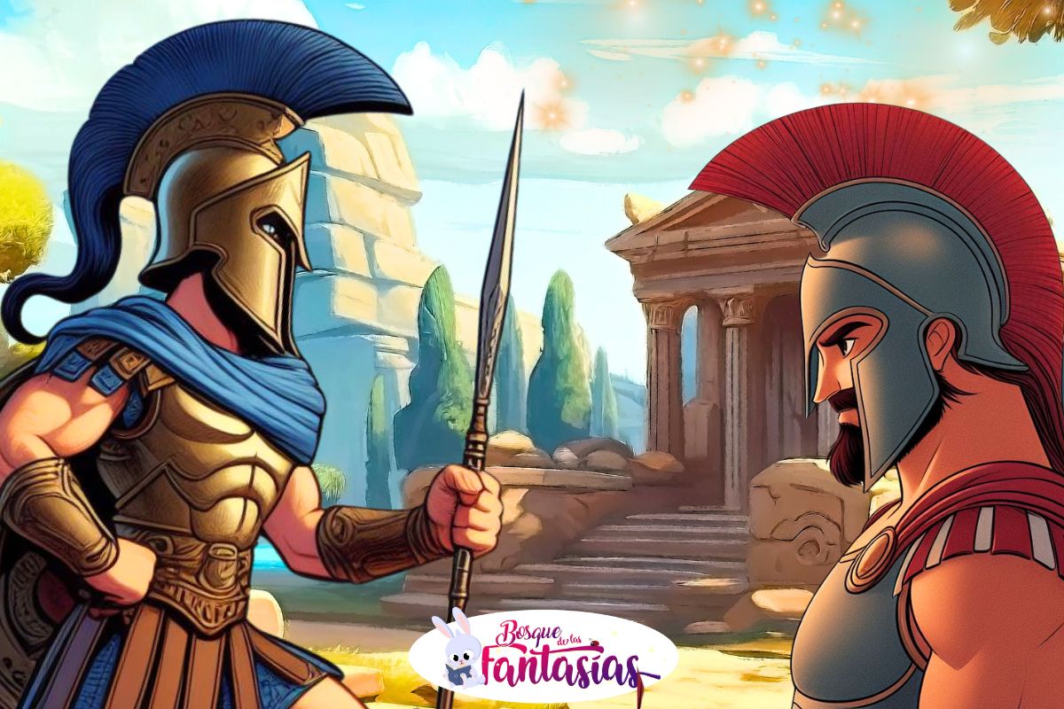 los guerreros espartanos