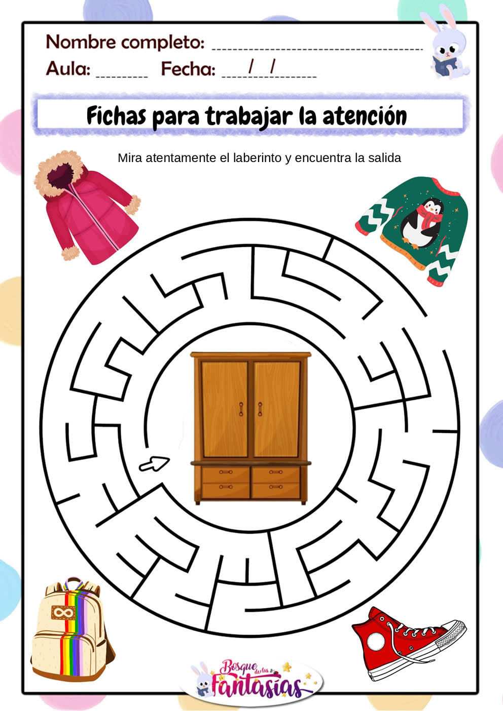 imágenes de laberintos para niños