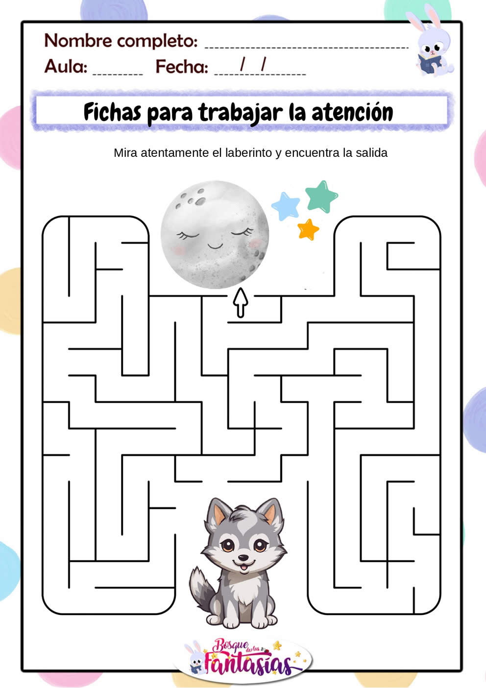 laberintos fáciles para niños