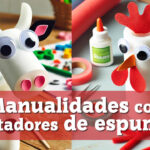 manualidades con flotadores de espuma
