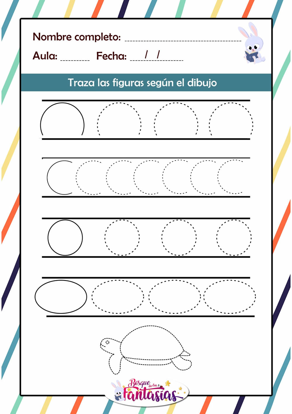 trazos actividades para niños de preescolar 1