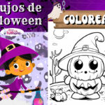 cuadernillo dibujos halloween colorear