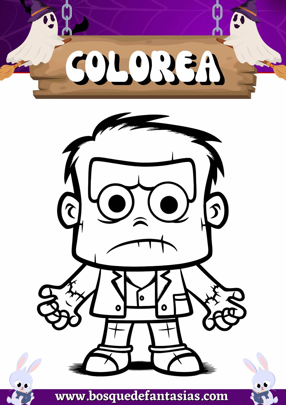 dibujos de halloween para colorear