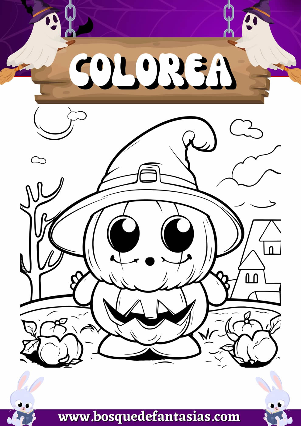 dibujos de halloween para ninos