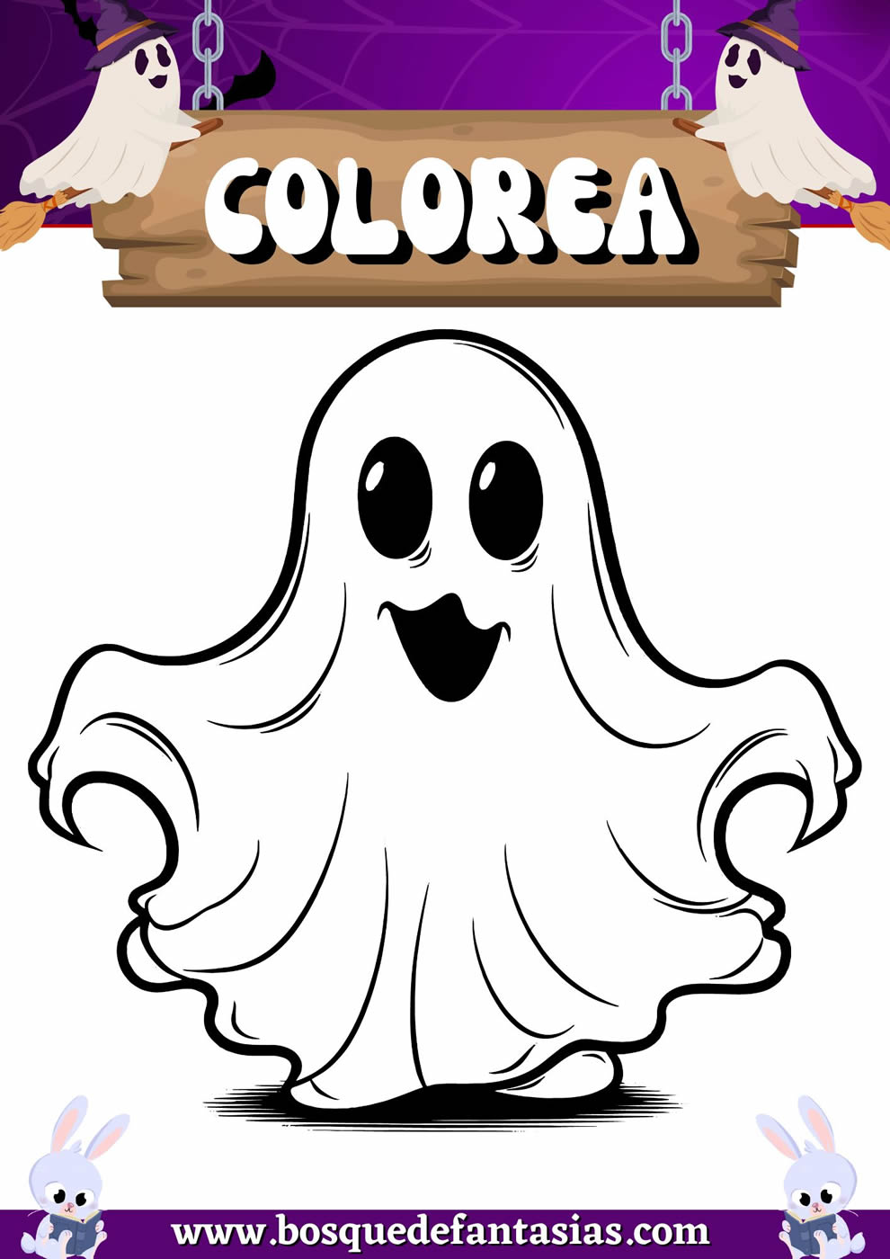 dibujos halloween fantasmas