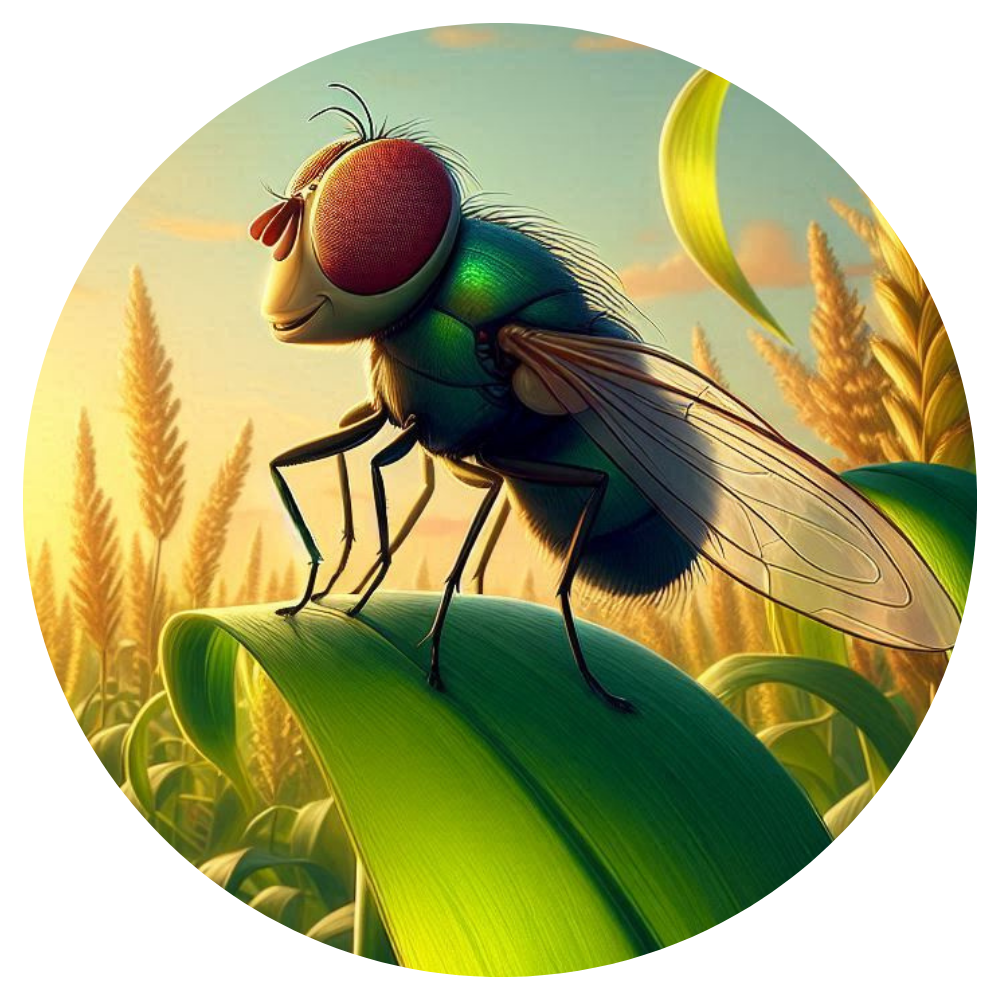 tipos de insectos la mosca