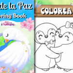 dibujos colorear día de la paz