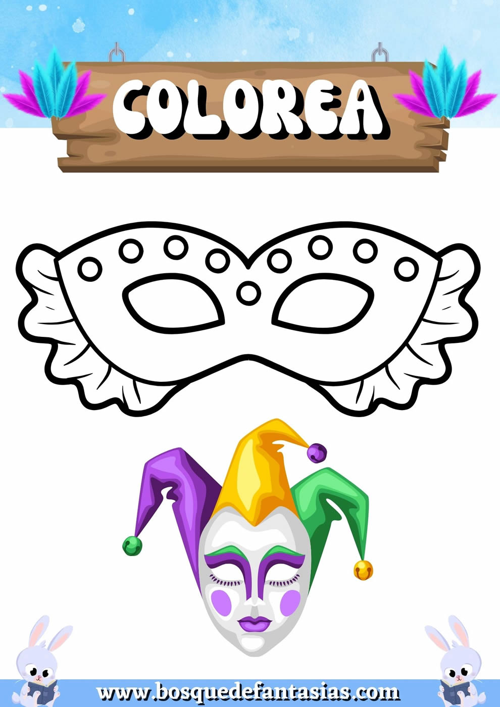 dibujos carnaval