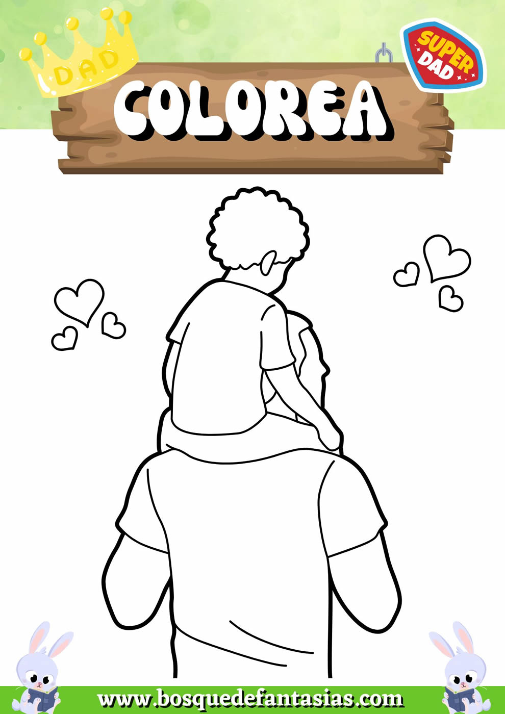 dibujo del día del padre