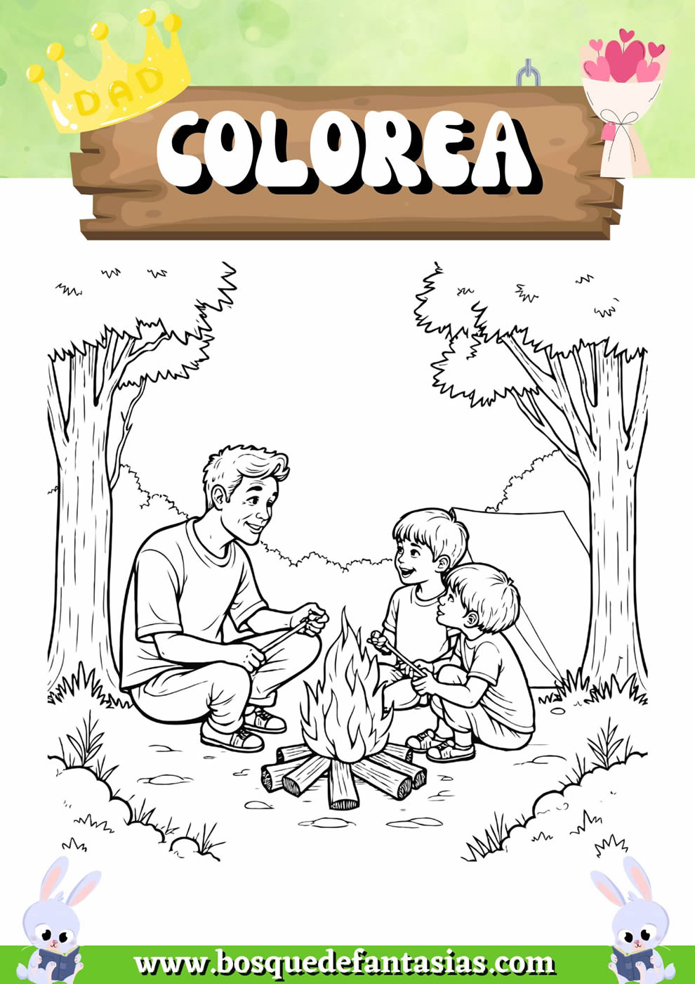 dibujo para el dia del padre facil