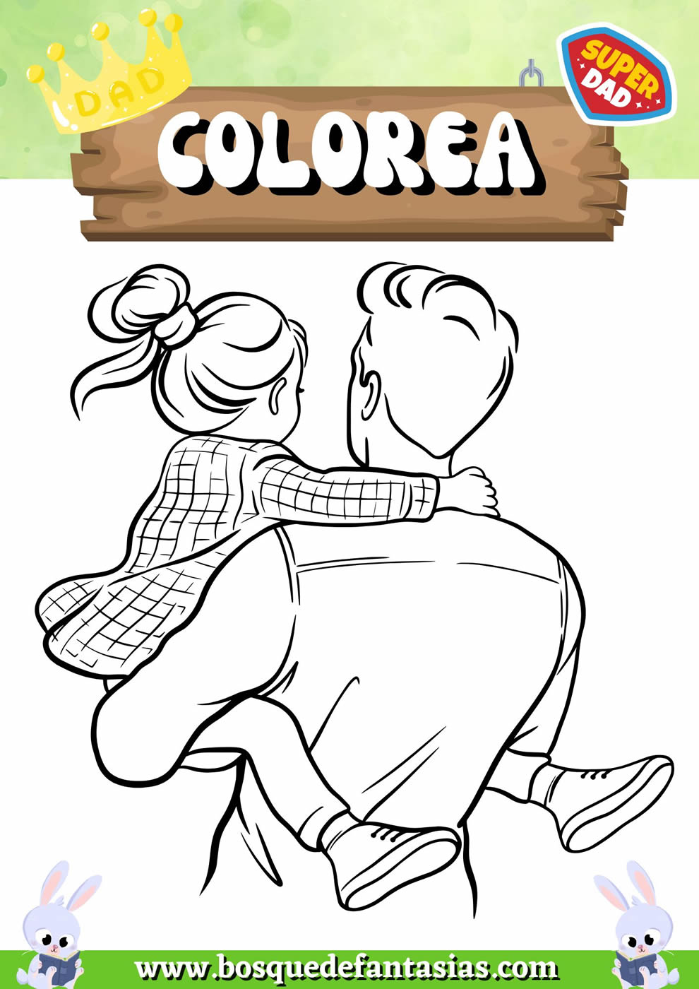 dibujos del dia del padre faciles
