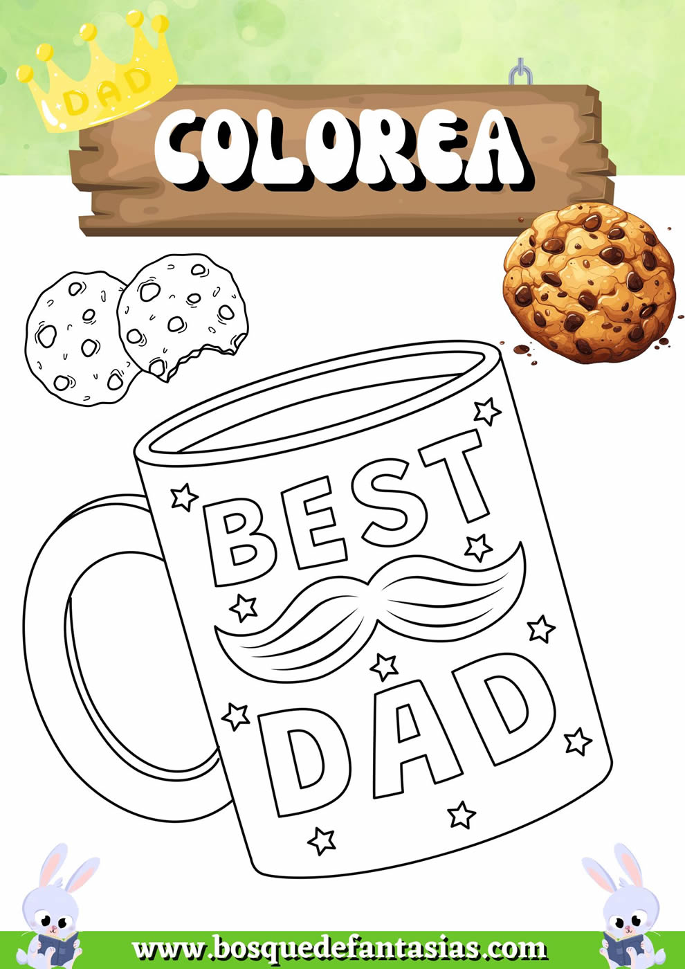 dibujos del día del padre para ninos