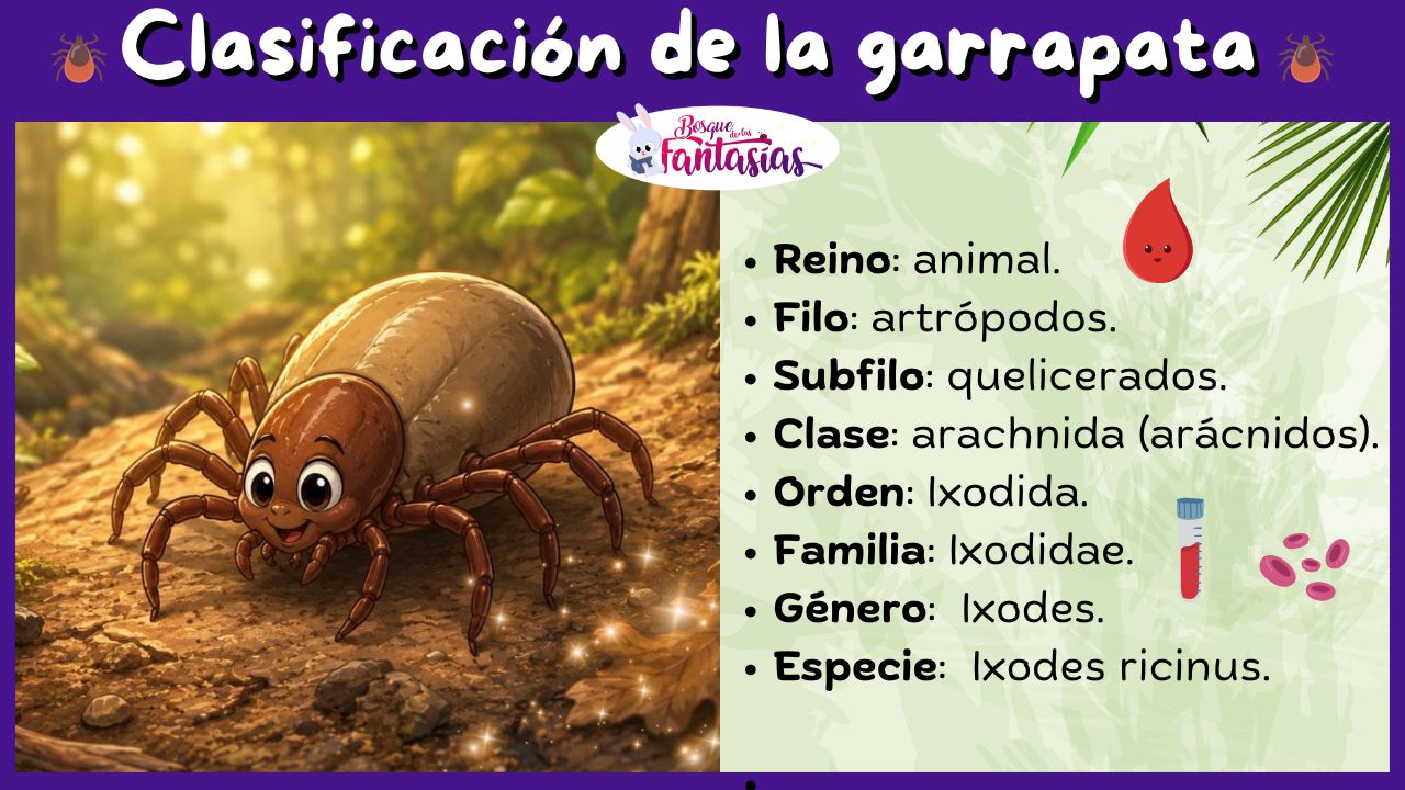 curiosidades de la garrapata