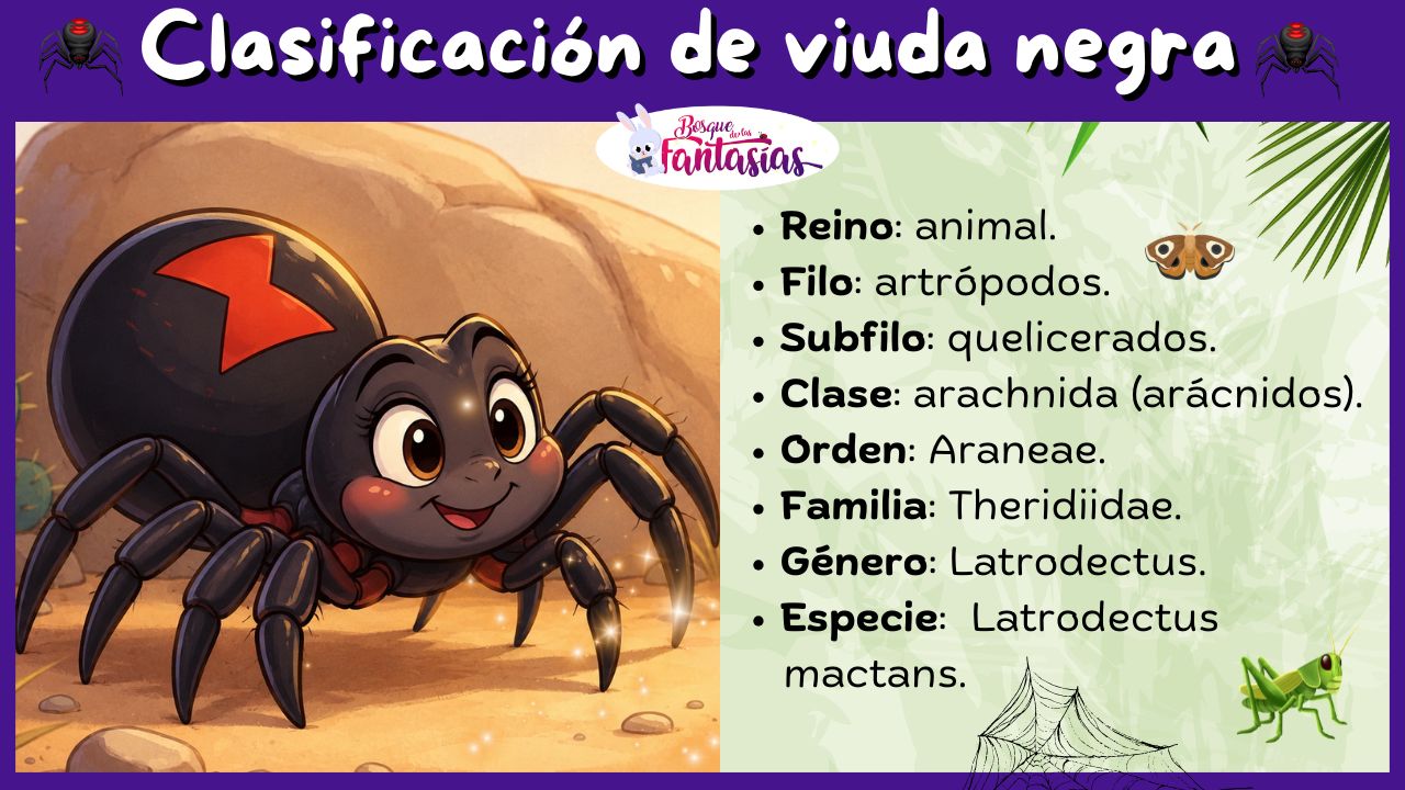 curiosidades sobre la viuda negra